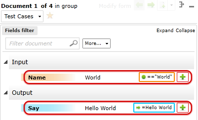 My first ‘Hello World’ rule